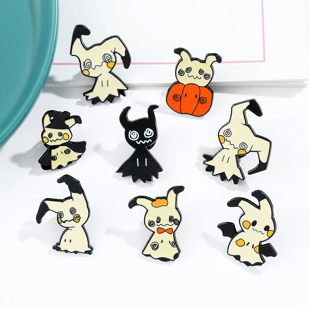 Pins Metalizados Mimikyu