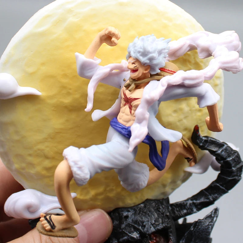 Tambores ao Luar - Luminária & Figure Luffy