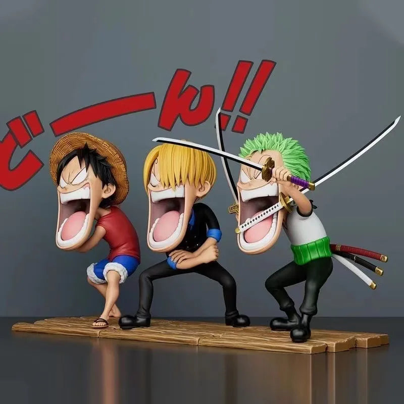 Irritação em Trio - Figures One Piece