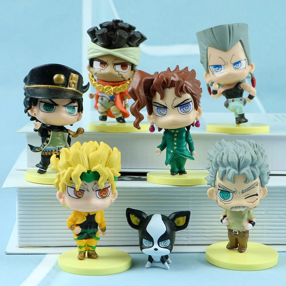 Conjunto de Miniaturas Stardust Crusaders