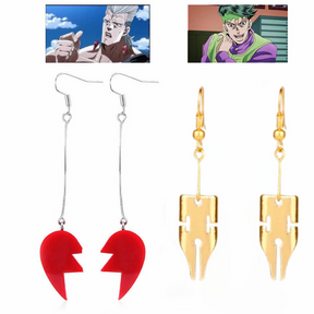 Brincos para Cosplay - Polnareff & Rohan